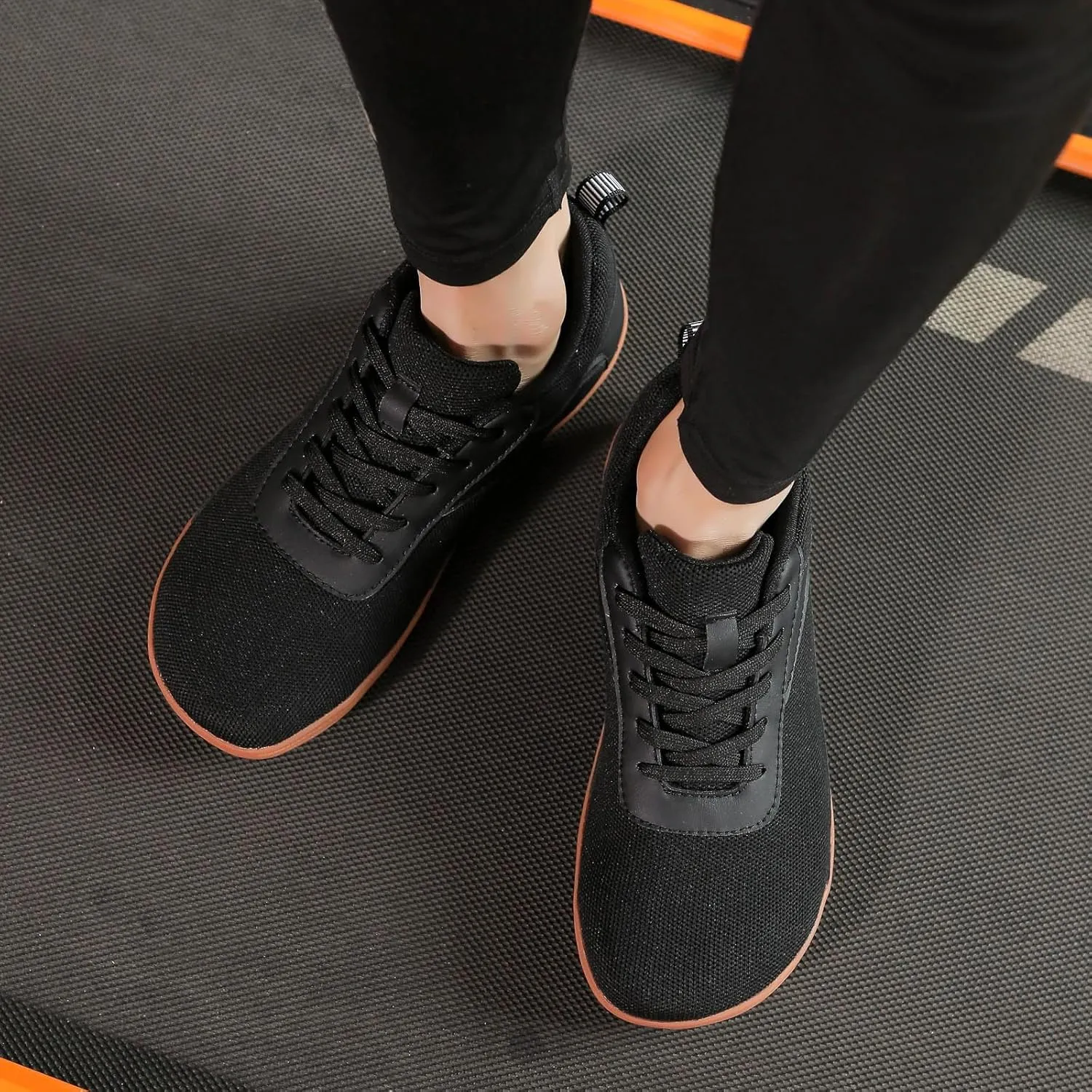 Mens Walking Shoes Wide Toe Workout Shoes Breathable Running Sneakers Lightweight Anti-Slip Training Shoes