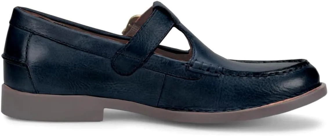 MOOMMO Women Vintage Flat Loafers Round Closed Toe Slip On Oxford Loafer Shoes Burnished Matte Flat Penny Loafers Buckle T-Strap Dressy Office Work Flats Comfy Daily Driver Loafer Flats Chic 4-11 M US