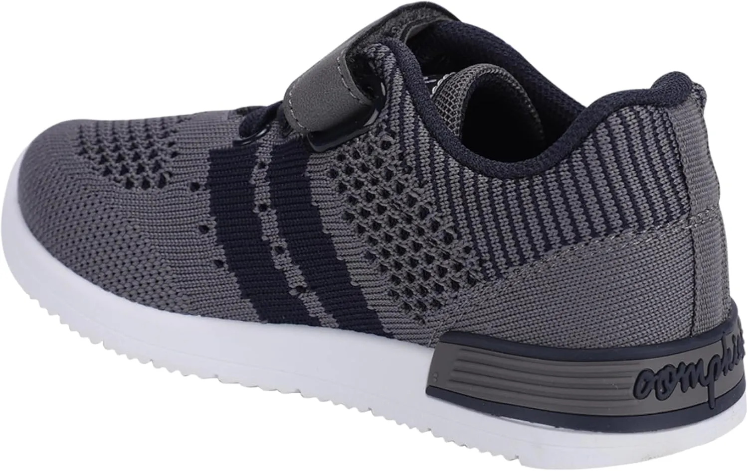Oomphies Wynn Boys Athletic Sneakers  Breathable Knit Upper, Hook & Loop Closure, Cushioned Insole & Lightweight Design