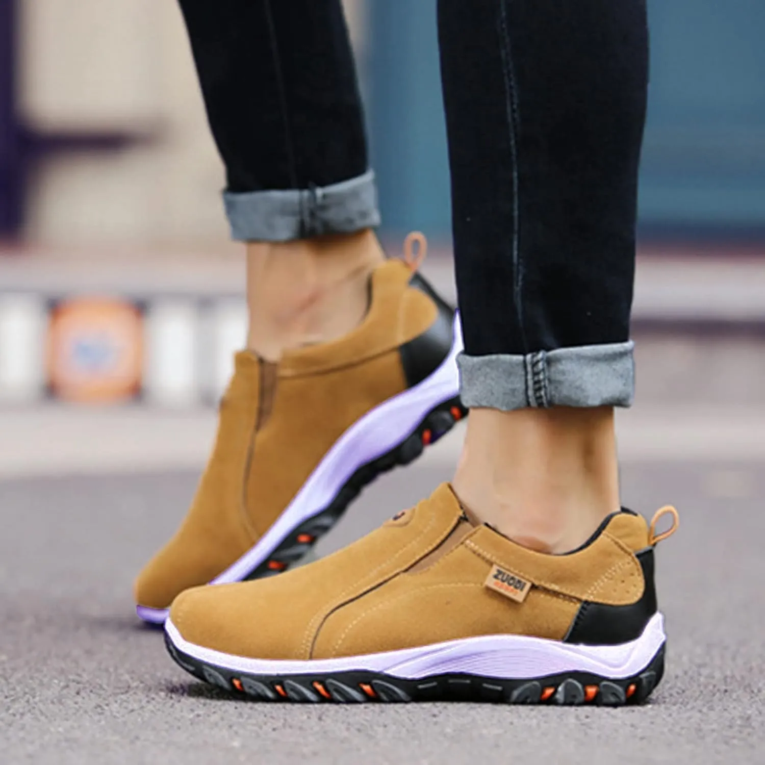 Plantar Fasciitis Shoes Women Non Slip Zapatos De Trabajo para Mujer Cross Antiderrapante Black Tennis Shoes for Women Platform Sneakers for Women Slip On Zapatos Suaves para Embarazadas