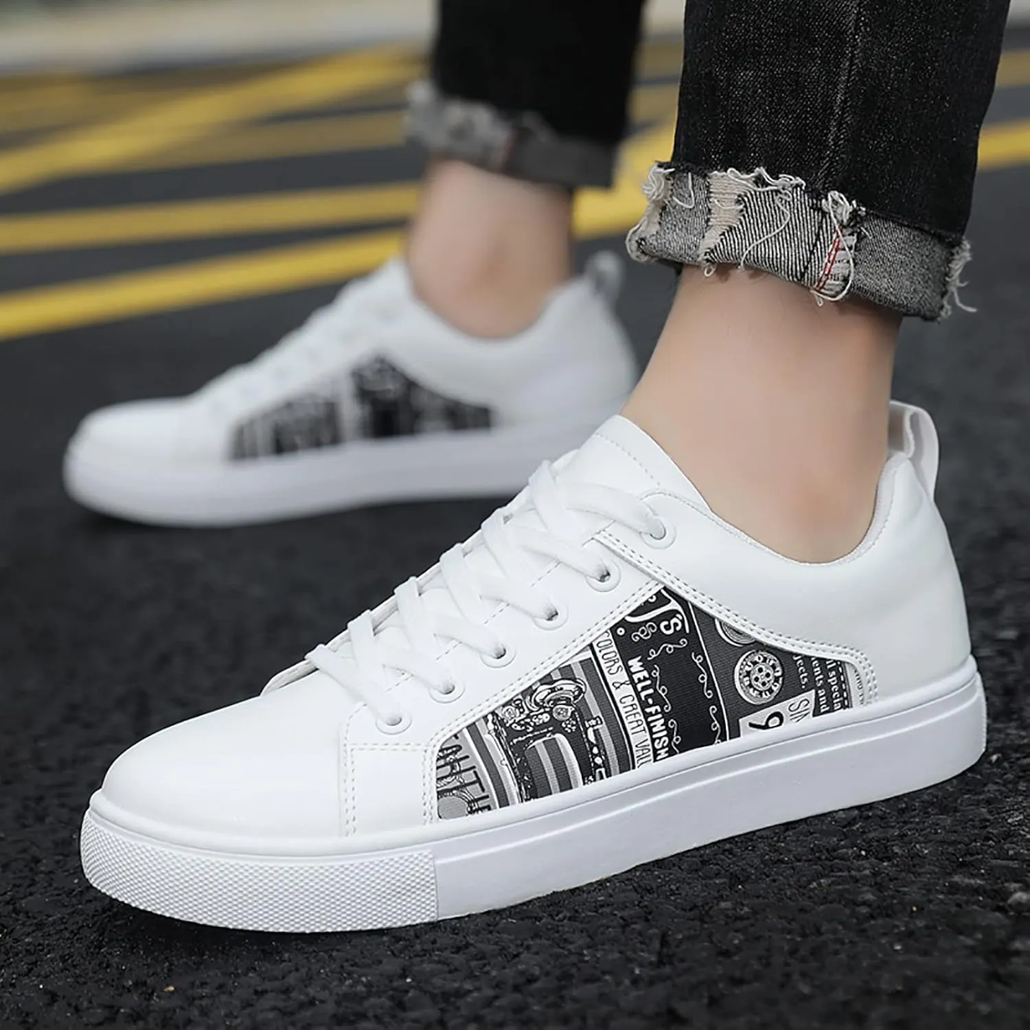 Platform High Top Sneakers for Women Fashion Black Walking Shoes Women Arch Support Womens Shoes Dressy Casual with Jeans Extra Wide Women Walking Sneakers Size 8 X Wide Zapatos OrtopéDicos De Mujer