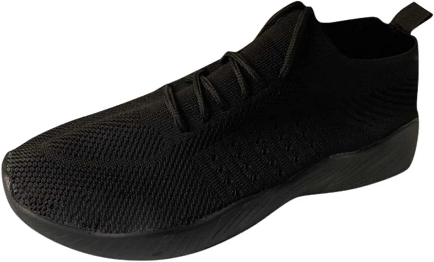Platform High Top Sneakers for Women Fashion Walking Shoes Women Arch Support 11w Shoes for Women Black White Sneakers for Women Wide Fit Zapatos Antiderrapantes para Mujer Trabajo Cocina