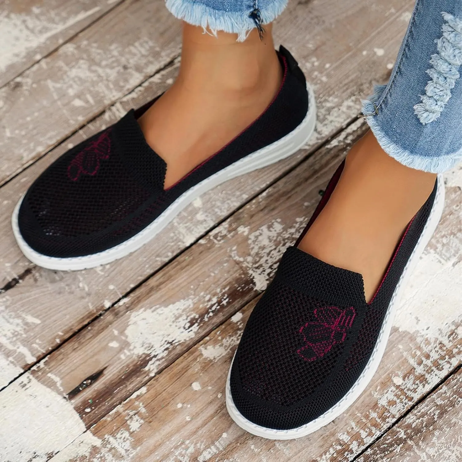 Platform Sneakers for Women High Top Fashion Sneakers for Women 2023 Slip On Gym Shoes High Top Sneakers for Women Wide Width Zapatos De Vestir para Mujer Con Juanetes