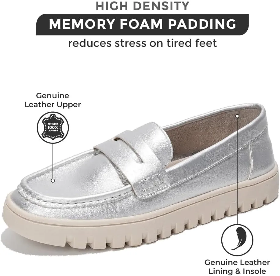 Project Cloud Fashion Shoes for Women - Comfortable Womens Shoes with Memory Foam - Non Slip Spring Womens Footwear Flexible Sole - Fashion Sneakers for Women 2025