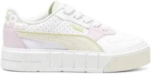 PUMA Kids Girls Cali Court Match Point Lace Up Sneakers Shoes Casual - White - Size 1.5 M