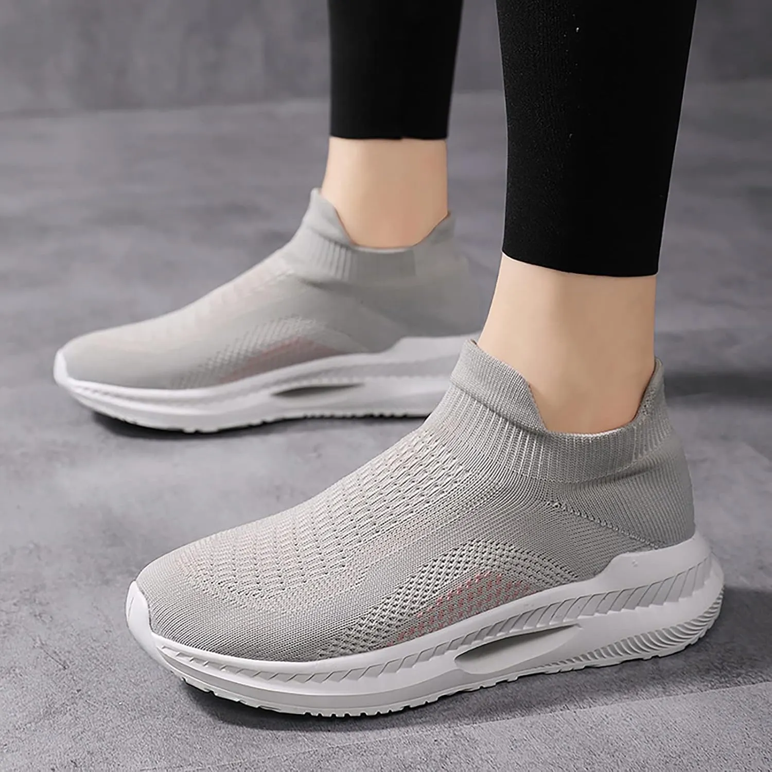 SBGMoSJ Slip On Shoes Women Wide Toe Box Walking Shoes Women Wide Width Women Shoes Size 10 Sneakers White High Top Sneakers for Women Fashion Sneakers Shoes for Women Platform