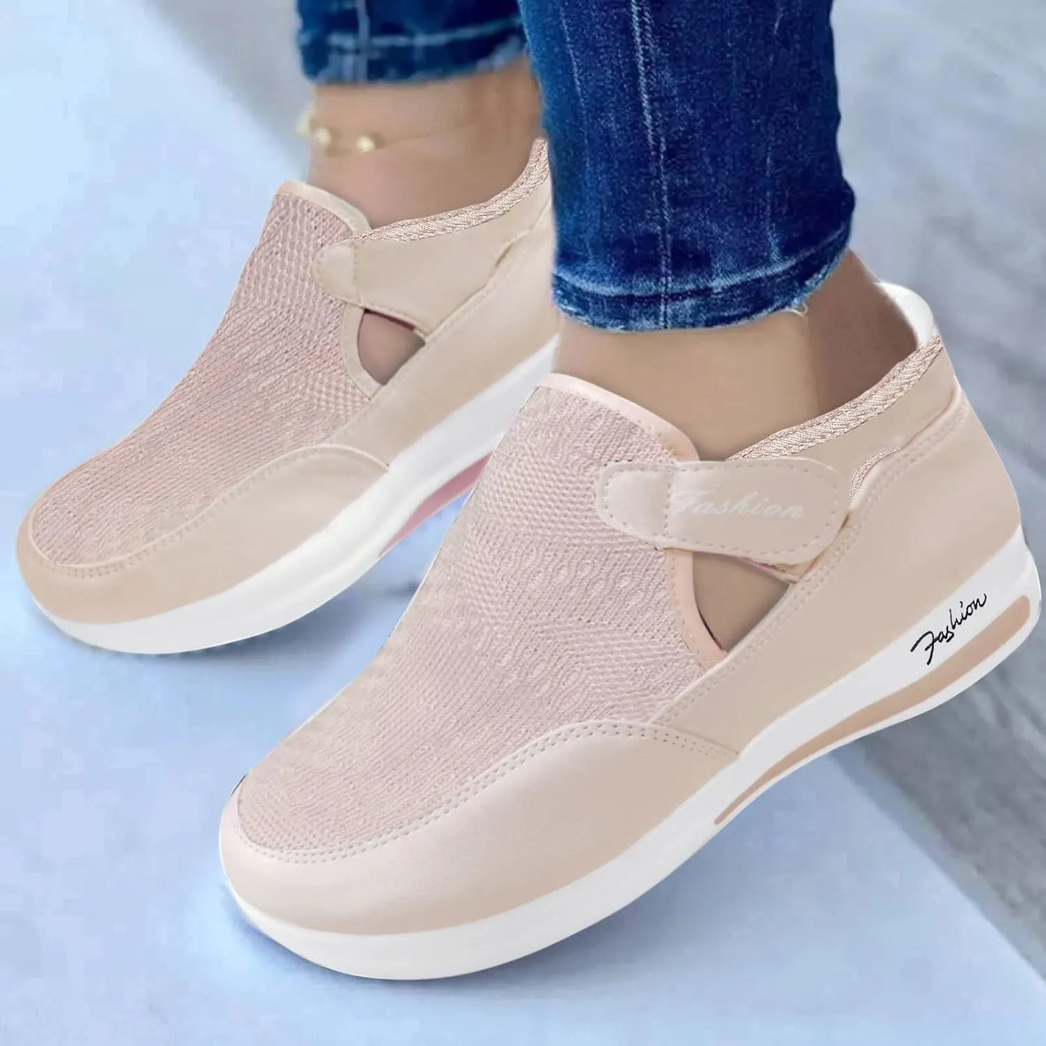 SBGMoSJ Sneakers for Women Fashion Sneakers Tennis Shoes Slip On Shoes Women Winter Sneakers Gym Shoes Women Slip Ons Women Sneakers Comfy Shoes for Women Dressy