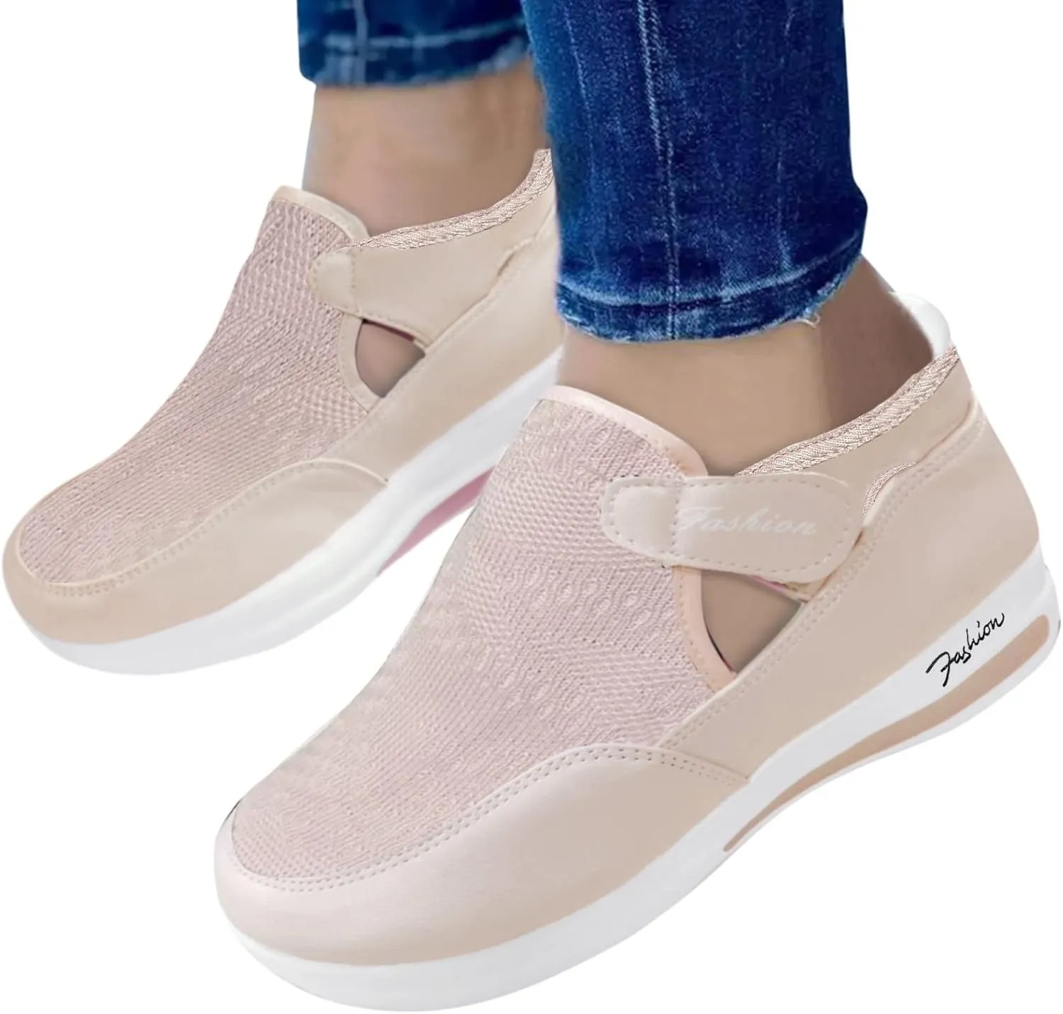SBGMoSJ Sneakers for Women Fashion Sneakers Tennis Shoes Slip On Shoes Women Winter Sneakers Gym Shoes Women Slip Ons Women Sneakers Comfy Shoes for Women Dressy