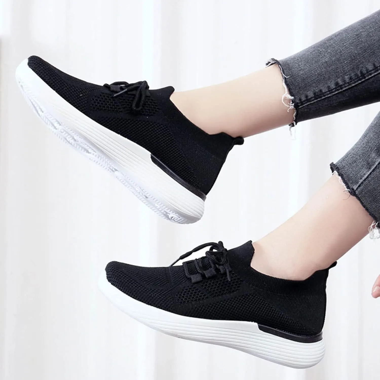 SBGMoSJ Sneakers for Women Slip Ons Size 9 Women's Slip Resistant Shoes Canvas Shoes for Women Wide Width Size 12 Womens High Top Sneakers with Zipper Athletic Shoes Women Walking Size 5.5 W