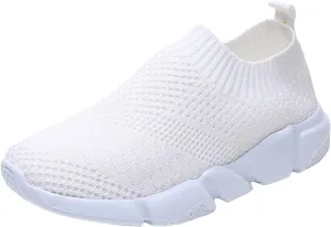 SBGMoSJ Women's Sneakers Size 9 Slip On Slip On Shoes for Women 2023 Wide Width White Canvas Tennis Shoes for Women Womens High Top Sneakers with Zipper Slip Resistant Work Shoes for Women Nurse