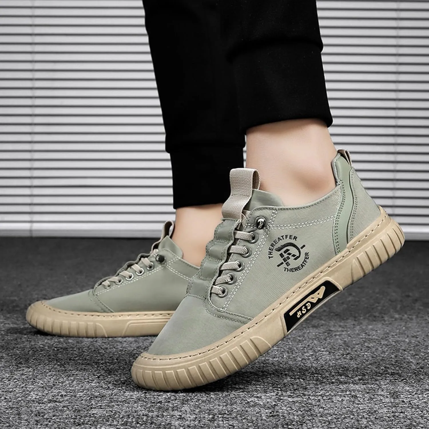 Sneakers for Boys Men Sneakers Low Top Breathable Casual Sneakers Walking Canvas Shoes Athletic Sneaker Running Shoes