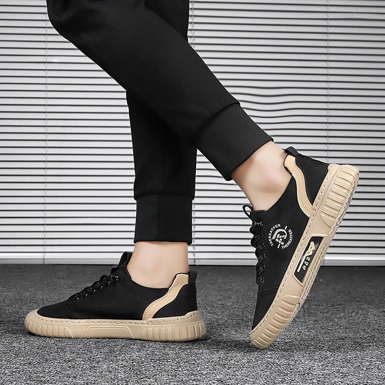 Sneakers for Boys Men Sneakers Low Top Breathable Casual Sneakers Walking Canvas Shoes Athletic Sneaker Running Shoes