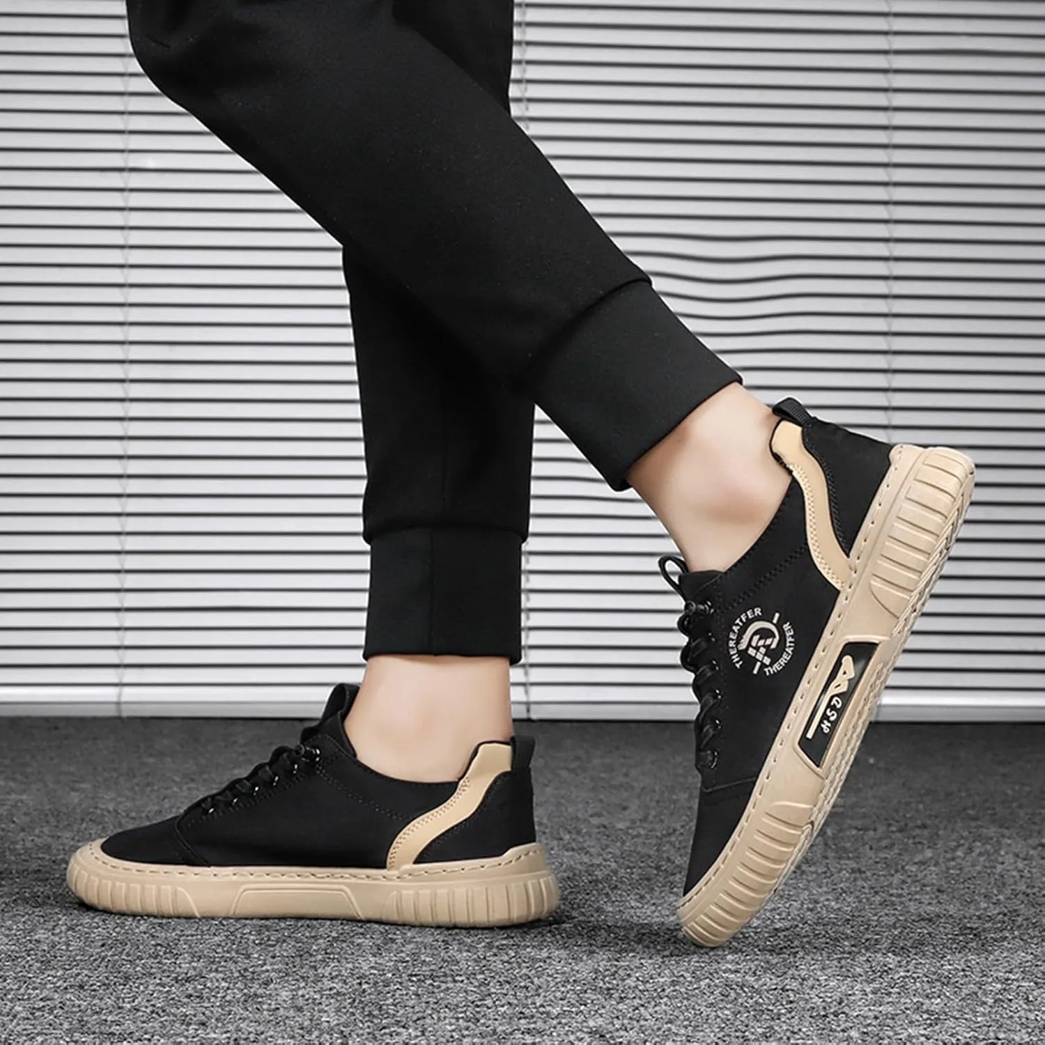 Sneakers for Boys Men Sneakers Low Top Breathable Casual Sneakers Walking Canvas Shoes Athletic Sneaker Running Shoes