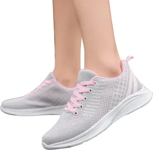 Sneakers for Women Colorblock, Fashion Running Walking Tennis Shoes Non Slip Athletic Training Gym Cushioning Work Shoes
