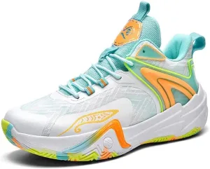 Unisex Basketball Non Slip Wear-Resistant Shock-Absorbing Lightweight Breathable Sports Boots