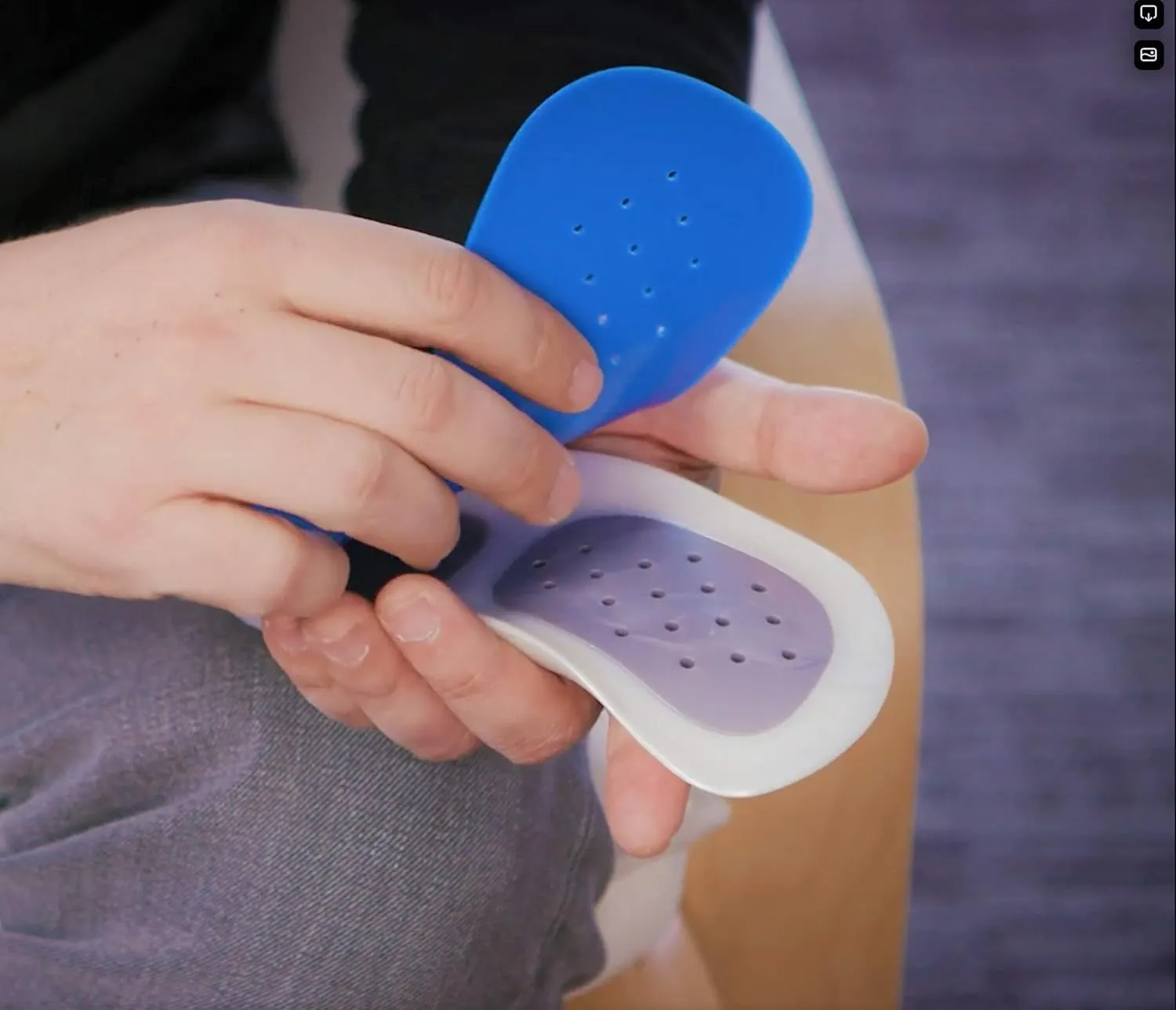 WalkFit Platinum Shock Absorbing Pain Relief Gel Cushions - Designed to Fit Over WalkFit Orthotic Insoles