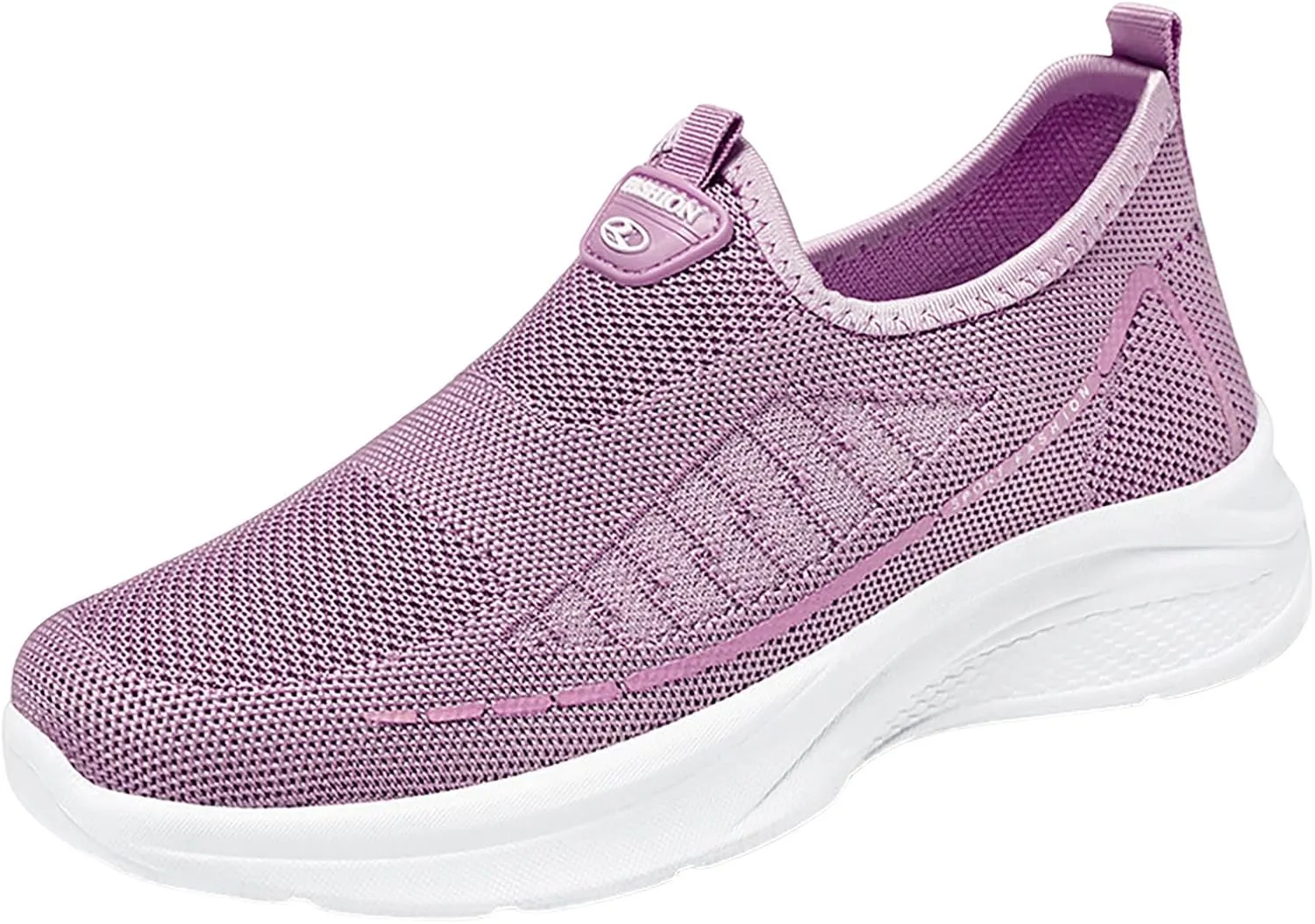 Walking Shoes Women Wide 9.5 Non Slip Arch Support Black Work Shoes for Women White Chunky Tennis Shoes Women Platform Slip On Shoes Women Dressy with Wedge Tenis para Mujeres OrtopéDicos