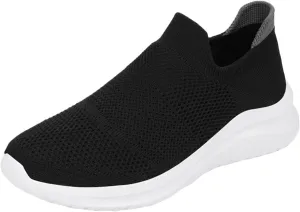 White Sneakers for Women Wide Toe Box Slip Resistant Nurse Shoes for Women White Womens Casual Shoes Size 11 Wide Walking Sneakers for Women Wide Width Slip On Sneakers Womens Shoes