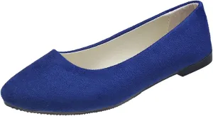 Women Flat Shoes Slip On Comfortable Walking Ballerina Shoes Cute Ballet Flats Ladies Portable Pumps Low Wedge Loafers
