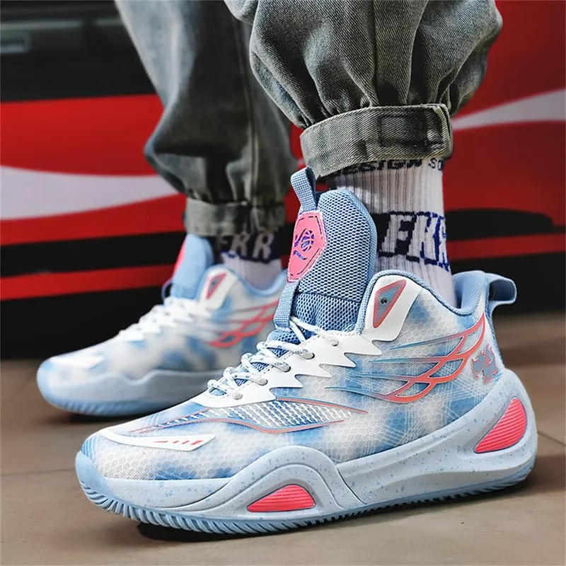 Womens Basketball Shoes for Men High Top Breathable Non Slip Unisex-Adult Outdoor Sneakers Youth Fashion Running Shoes