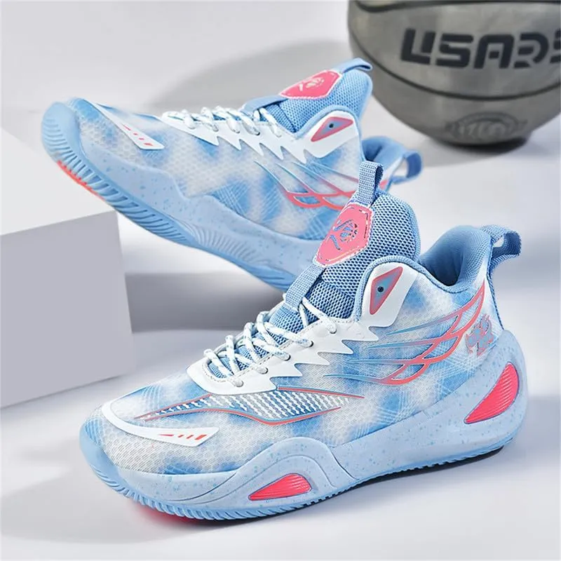 Womens Basketball Shoes for Men High Top Breathable Non Slip Unisex-Adult Outdoor Sneakers Youth Fashion Running Shoes