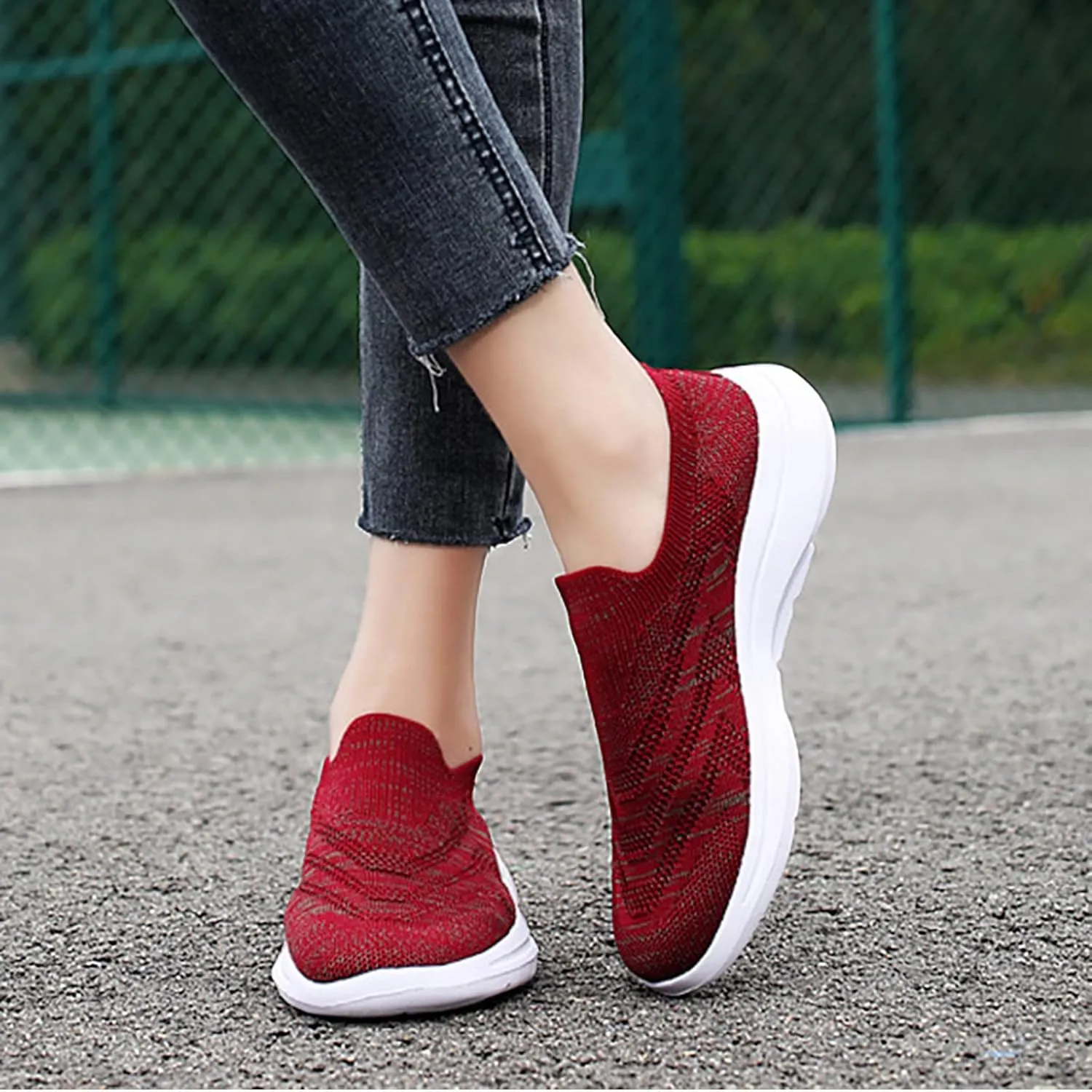 Women's Platform Chunky Sneakers Fashion Dad Sneakers Zapatos para Caminar De Mujer White Tennis Shoes Women High Top Sneakers for Women Arch Support Zapatos Negros para Mujer