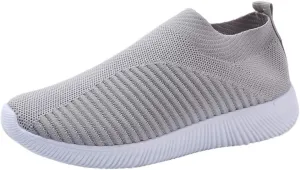 Womens Platform Sneakers Fashion Slip Resistant Nurse Shoes for Women Womens Shoes Casual Fall Boots Womens Shoes Sneakers Slip On Black and White Women's Athletic Shoes