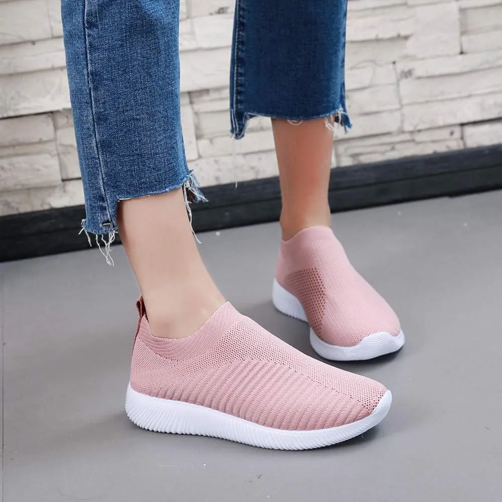 Womens Slip On Walking Shoes Lightweight Breathable Non Slip Mens Dress Shoes Lightweight Casual Work Shoes Dress Sneakers Brown Tennis Shoe Casual Loafers