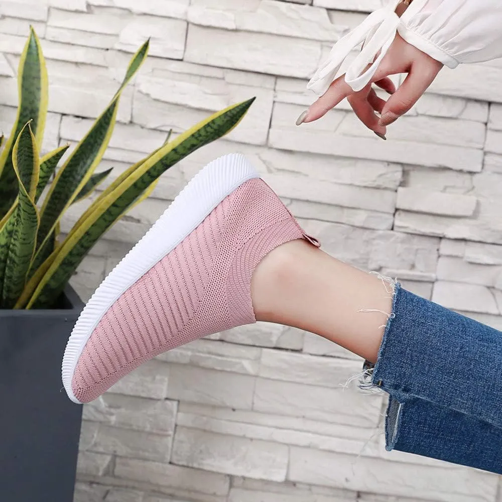 Womens Slip On Walking Shoes Lightweight Breathable Non Slip Mens Dress Shoes Lightweight Casual Work Shoes Dress Sneakers Brown Tennis Shoe Casual Loafers