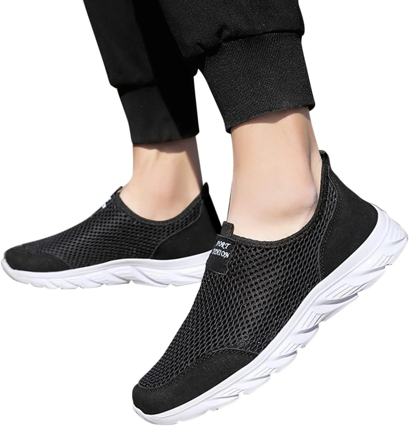 Women's Sneakers Wide Lightweight Work Slip Resistant Breathable Men Running Shoes Women Platform Loafers Womens Hiking Sneakers