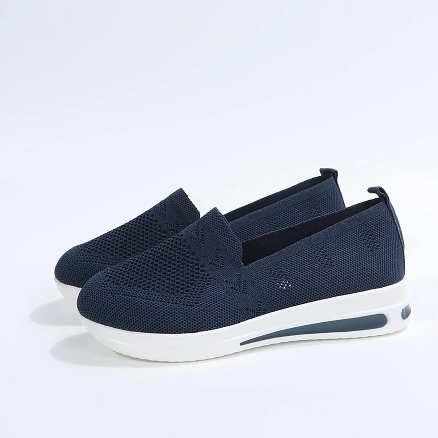 Women's Walking Shoes Orthopedic Sneakers Casual Platform Mesh Loafers Breathable Mesh Running Shoes Comfortable Sneakers