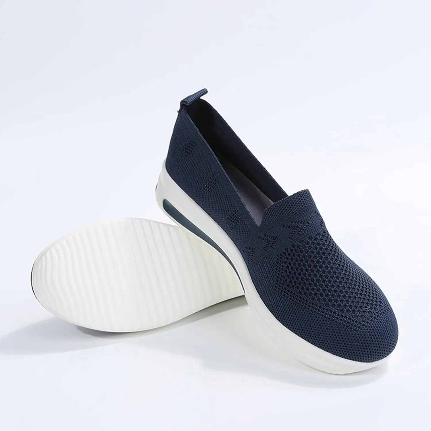 Women's Walking Shoes Orthopedic Sneakers Casual Platform Mesh Loafers Breathable Mesh Running Shoes Comfortable Sneakers