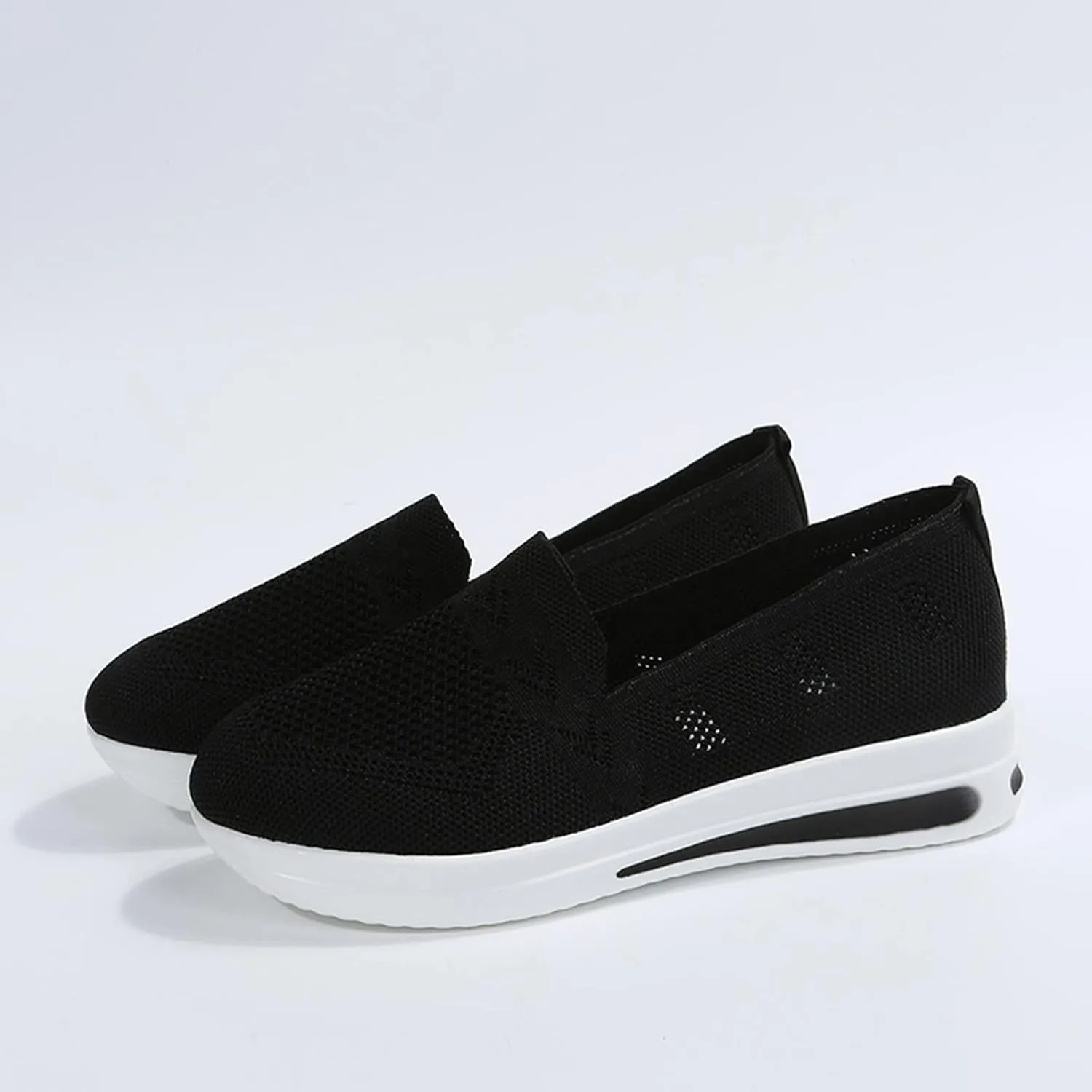 Women's Walking Shoes Orthopedic Sneakers Casual Platform Mesh Loafers Breathable Mesh Running Shoes Comfortable Sneakers