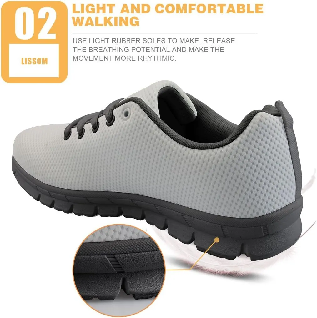 XYZCANDO Mesh Workout Shoes Mesh Breathable Running Shoes Lightweight City Running Shoes Daily Casual Shoes